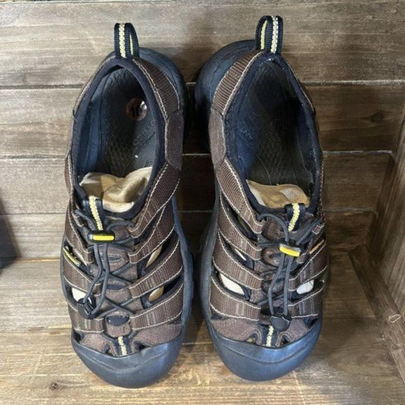 Mens Keen Newport H2 Brown‎ Outdoor Hiking Water Sandals Shoes Size 9 M GUC - Picture 3 of 6